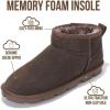 image:imageProject Cloud 100 Genuine Leather Ankle Boots for Women  Water Resistant Womens Boots with Memory Foam Insole  Comfortable Fall Shoes for Women 2026 HikeyChocolate Brown Suede