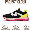image:imageProject Cloud Trendy Fashion Sneakers for Women 2026  Memory Foam and NonSlip Comfortable Casual Ladies Shoes for Womens Fashion Sneakers  Lightweight Laceup Shoes LeccoPink