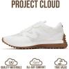 image:imageProject Cloud Trendy Fashion Sneakers for Women 2026  Memory Foam and NonSlip Comfortable Casual Ladies Shoes for Womens Fashion Sneakers  Lightweight Laceup Shoes LeccoWhite Mesh