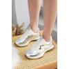 image:imageProject Cloud Trendy Fashion Sneakers for Women 2026  Memory Foam and NonSlip Comfortable Casual Ladies Shoes for Womens Fashion Sneakers  Lightweight Laceup Shoes LeccoSilver