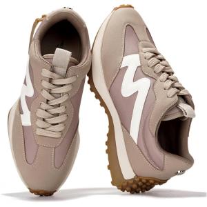 image:imageProject Cloud Trendy Fashion Sneakers for Women 2026  Memory Foam and NonSlip Comfortable Casual Ladies Shoes for Womens Fashion Sneakers  Lightweight Laceup Shoes LeccoTaupe
