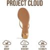 image:imageProject Cloud 100 Genuine Leather Sandals Women Footwear  Memory Foam Insole Fashion Dress Kitten Heels for Women  Lightweight and Comfortable Summer Sandals for Women 2026 MangoTan Suede