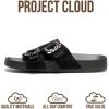 image:imageProject Cloud 100 Genuine Leather Womens Sandals Dressy  Lightweight amp NonSlip Womens Flats Sandals Women with Plush amp Soft Insole Slides Sandals for Women 2026 VeloraBlack Suede