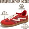 image:imageProject Cloud Fashion Sneakers for Women 2026  LaceUp Shoes Trendy Women Sneakers with Memory Foam Insole Womens Fashion Sneakers NonSlip Womens Shoes IritaRed Mesh
