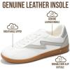 image:imageProject Cloud Fashion Sneakers for Women 2026  LaceUp Shoes Trendy Women Sneakers with Memory Foam Insole Womens Fashion Sneakers NonSlip Womens Shoes IritaWhite
