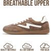 image:imageProject Cloud Fashion Sneakers for Women 2026  LaceUp Shoes Trendy Women Sneakers with Memory Foam Insole Womens Fashion Sneakers NonSlip Womens Shoes IritaMocha
