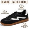 image:imageProject Cloud Fashion Sneakers for Women 2026  LaceUp Shoes Trendy Women Sneakers with Memory Foam Insole Womens Fashion Sneakers NonSlip Womens Shoes IritaBlack