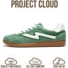 image:imageProject Cloud Fashion Sneakers for Women 2026  LaceUp Shoes Trendy Women Sneakers with Memory Foam Insole Womens Fashion Sneakers NonSlip Womens Shoes IritaGreen Multi