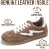 image:imageProject Cloud Fashion Sneakers for Women 2026  LaceUp Shoes Trendy Women Sneakers with Memory Foam Insole Womens Fashion Sneakers NonSlip Womens Shoes IritaMocha