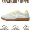 image:imageProject Cloud Fashion Sneakers for Women 2026  LaceUp Shoes Trendy Women Sneakers with Memory Foam Insole Womens Fashion Sneakers NonSlip Womens Shoes IritaLime Microsuede