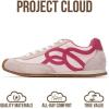 image:imageProject Cloud Womens Shoes with Leather Memory Foam Insole Trendy Sneakers for Women  Lightweight amp NonSlip Womens Sneakers Walking Shoes for Women Footwear LowyPink