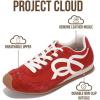 image:imageProject Cloud Womens Shoes with Leather Memory Foam Insole Trendy Sneakers for Women  Lightweight amp NonSlip Womens Sneakers Walking Shoes for Women Footwear LowyRed