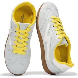image:imageProject Cloud Fashion Sneakers for Women 2026  LaceUp Shoes Trendy Women Sneakers with Memory Foam Insole Womens Fashion Sneakers NonSlip Womens Shoes IritaLime Microsuede