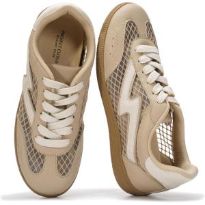 image:imageProject Cloud Fashion Sneakers for Women 2026  LaceUp Shoes Trendy Women Sneakers with Memory Foam Insole Womens Fashion Sneakers NonSlip Womens Shoes IritaNude Mesh