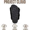 image:imageProject Cloud 100 Genuine Leather Kids Sandals  Non Slip and Lightweight Beach Sandals for Girls with Memory Foam Insole amp Cork Footbed Slides for Kids  Boys amp Girls Footwear Little SantoriniBlack Fur