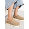 image:imageProject Cloud Kids Clogs Genuine Leather with Back Strap  Memory Foam amp Lightweight Slipon Boys and Girls Sandals with Adjustable Straps  NonSlip Clogs for Kids Sandals Little GoldstarSand Suede