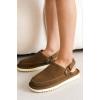 image:imageProject Cloud Kids Clogs Genuine Leather with Back Strap  Memory Foam amp Lightweight Slipon Boys and Girls Sandals with Adjustable Straps  NonSlip Clogs for Kids Sandals Little GoldstarMocha Suede