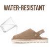 image:imageProject Cloud Kids Clogs Genuine Leather with Back Strap  Memory Foam amp Lightweight Slipon Boys and Girls Sandals with Adjustable Straps  NonSlip Clogs for Kids Sandals Little GoldstarSand Suede