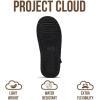 image:imageProject Cloud Kids Clogs Genuine Leather with Back Strap  Memory Foam amp Lightweight Slipon Boys and Girls Sandals with Adjustable Straps  NonSlip Clogs for Kids Sandals Little GoldstarBlack Suede