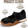 image:imageProject Cloud Girls Mary Jane Shoes  Memory Foam Insole Kids Shoes Girls Sneakers  Lightweight Mary Jane Flats amp NonSlip Comfortable Kids Sneakers Little DonnaBlack