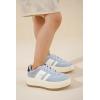 image:imageProject Cloud Kids Fashion Platform Sneakers 2026  Lightweight Memory Foam Insole Kids Shoes  Trendy Platform Kids Sneakers  Durable amp NonSlip Lace up Little NitaSky Blue