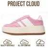image:imageProject Cloud Kids Fashion Platform Sneakers 2026  Lightweight Memory Foam Insole Kids Shoes  Trendy Platform Kids Sneakers  Durable amp NonSlip Lace up Little NitaPink