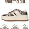 image:imageProject Cloud Kids Fashion Platform Sneakers 2026  Lightweight Memory Foam Insole Kids Shoes  Trendy Platform Kids Sneakers  Durable amp NonSlip Lace up Little NitaLeopard