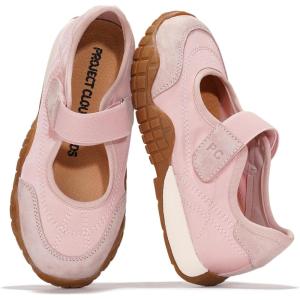 image:imageProject Cloud Girls Mary Jane Shoes  Memory Foam Insole Kids Shoes Girls Sneakers  Lightweight Mary Jane Flats amp NonSlip Comfortable Kids Sneakers Little DonnaPink