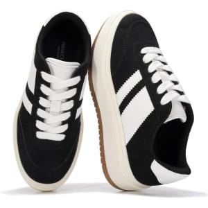 image:imageProject Cloud Kids Fashion Platform Sneakers 2026  Lightweight Memory Foam Insole Kids Shoes  Trendy Platform Kids Sneakers  Durable amp NonSlip Lace up Little NitaBlack