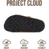 image:imageProject Cloud 100 Genuine Leather Kids Sandals  Natural Cork Footbed NonSlip Slides for Kids  Lightweight Boys amp Girls Sandals  WaterResistant Girls amp Boys SandalsLittle Venita Studded  Chestnut Suede