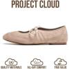 image:imageProject Cloud 100 Genuine Leather Mary Jane Shoes Women  Womens Ballet Flats with Memory Foam Insole  Lightweight amp NonSlip Ballet Flats Shoes for Women 2026 EmileeTaupe
