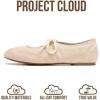 image:imageProject Cloud 100 Genuine Leather Mary Jane Shoes Women  Womens Ballet Flats with Memory Foam Insole  Lightweight amp NonSlip Ballet Flats Shoes for Women 2026 EmileeSand