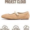 image:imageProject Cloud 100 Genuine Leather Mary Jane Shoes Women  Womens Ballet Flats with Memory Foam Insole  Lightweight amp NonSlip Ballet Flats Shoes for Women 2026 EmileeTan