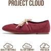 image:imageProject Cloud 100 Genuine Leather Mary Jane Shoes Women  Womens Ballet Flats with Memory Foam Insole  Lightweight amp NonSlip Ballet Flats Shoes for Women 2026 EmileeBurgundy