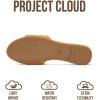 image:imageProject Cloud 100 Genuine Leather Sandals Women Dressy  NonSlip Womens Sandals with Memory Foam Insole Slides for Women Footwear  Lightweight Flat Sandals for Women 2026 CannesTurmeric