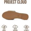 image:imageProject Cloud 100 Genuine Leather Sandals Women Dressy  NonSlip Womens Sandals with Memory Foam Insole Slides for Women Footwear  Lightweight Flat Sandals for Women 2026 CannesMatcha