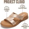 image:imageProject Cloud 100 Genuine Leather Womens Sandals  Easy Slip On Low Wedge Mule Sandals for Women 2026 with Plush Cushioned Insole  Lightweight amp Non Slip Womens Slides for Women Footwear NinaRosegold
