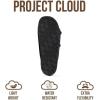 image:imageProject Cloud 100 Genuine Leather Womens Sandals Comfortable Plush amp Soft Insole Sandals Women  NonSlip Flat Sandals for Women 2026  Lightweight Womens Slides DAINTYBlack Suede