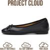 image:imageProject Cloud Ballet Flats for Women Shoes  Memory Foam Insole and Lightweight Mary Jane Flats  NonSlip and Comfortable Womens Shoes AshleyBlack Combo