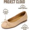 image:imageProject Cloud Ballet Flats for Women Shoes  Memory Foam Insole and Lightweight Mary Jane Flats  NonSlip and Comfortable Womens Shoes AshleyNude