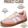 image:imageProject Cloud Kids Shoes for Girls amp Boys  Easy Slip On Shoes with Memory Foam Insole  Non Slip and Lightweight Kids Sneakers for Boys amp Girls Little VerdyPink