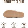 image:imageProject Cloud Summer Slides for Women 2026 with Plush and Soft Insole Womens Sandals Comfortable  NonSlip and Lightweight Sandals Women Footwear LassoCream