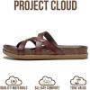 image:imageProject Cloud Summer Slides for Women 2026 with Plush and Soft Insole Womens Sandals Comfortable  NonSlip and Lightweight Sandals Women Footwear LassoChocolate