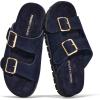 Navy Suede