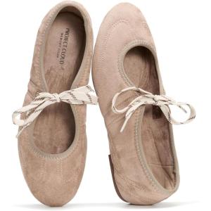 image:imageProject Cloud 100 Genuine Leather Mary Jane Shoes Women  Womens Ballet Flats with Memory Foam Insole  Lightweight amp NonSlip Ballet Flats Shoes for Women 2026 EmileeTaupe