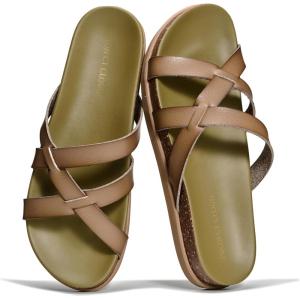 image:imageProject Cloud Summer Slides for Women 2026 with Plush and Soft Insole Womens Sandals Comfortable  NonSlip and Lightweight Sandals Women Footwear LassoOlive