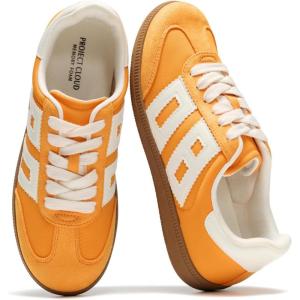 image:imageProject Cloud Sneakers for Women 2026  Breathable Womens Shoes Memory Foam Insole Casual Sneakers Non Slip Womens Sneakers  Breathable Lightweight Walking Shoes BritaOrange