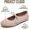 image:imageProject Cloud Fashion Mary Jane Shoes Women  Womens Ballet Flats with Memory Foam Insole  Lightweight amp NonSlip Ballet Flats Shoes for Women 2026 EmileeTaupe