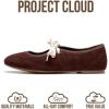 image:imageProject Cloud Fashion Mary Jane Shoes Women  Womens Ballet Flats with Memory Foam Insole  Lightweight amp NonSlip Ballet Flats Shoes for Women 2026 EmileeBrown