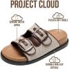 image:imageProject Cloud Platform Summer Sandals for Women 2026  Comfortable and Adjustable Straps Summer Slides  NonSlip Casual Womens SandalsSharl 1  Chocolate Raffia